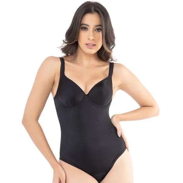 Modelador Em Microfibra E Lycra Power Preto