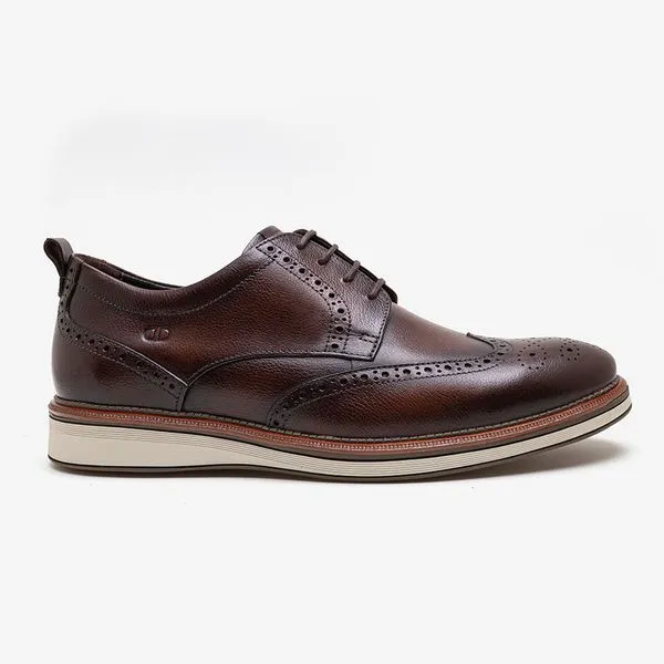 Sapato Metropolitan James Hi-Soft 32 Mogno-Mogno-44