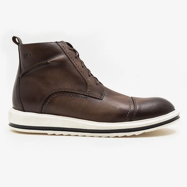 Bota Trattore Garage Marrom Ultra Light-Marrom-41