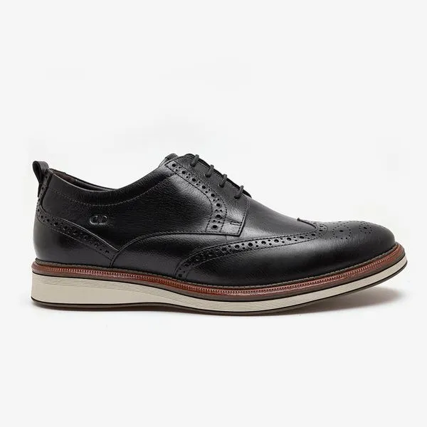 Sapato Metropolitan James Hi-Soft 32 Preto-Preto-39