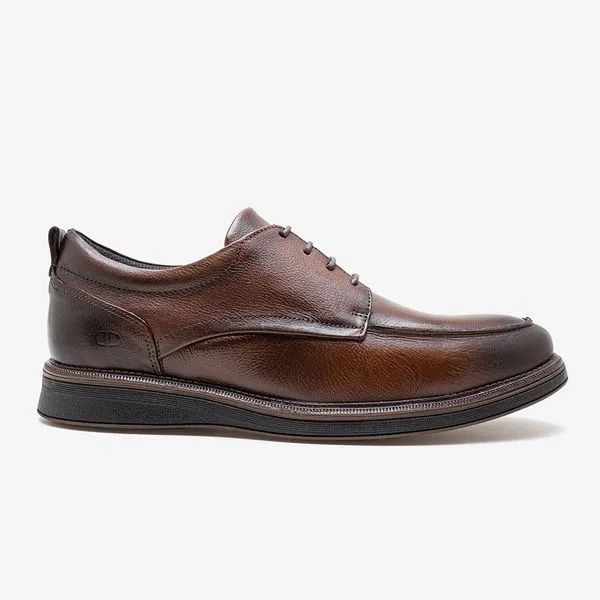 Sapato Masculino James Hi-Soft 32 Marrom-Marrom-37