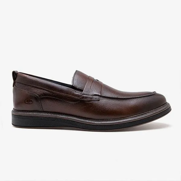 Sapato James Hi-Soft 32 Marrom-Marrom-41