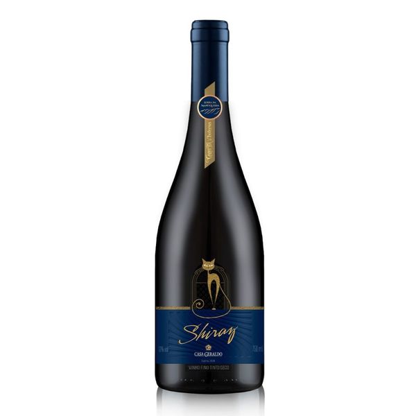 Vinho Tinto Brasileiro Casa Geraldo Shiraz