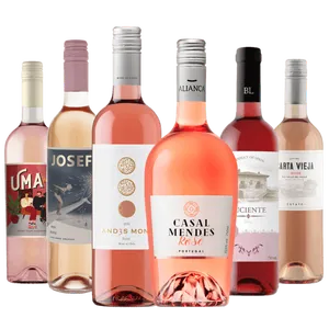 Kit 6 Vinhos Rosés do Mundo