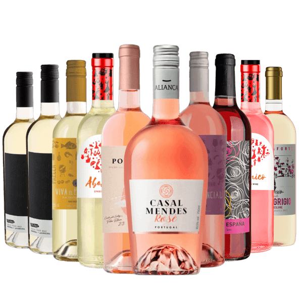 Kit 10 Vinhos Refrescantes