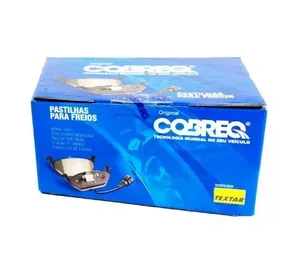 Pastilha De Freio A5 Dianteira Cobreq N1736 Com Alarme Sistema Lucas Jogo