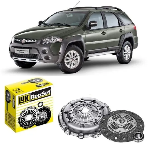 Kit Embreagem Fiat Palio Adventure 1.3 16V 2001 a 2009 Luk 619 3015 00 0
