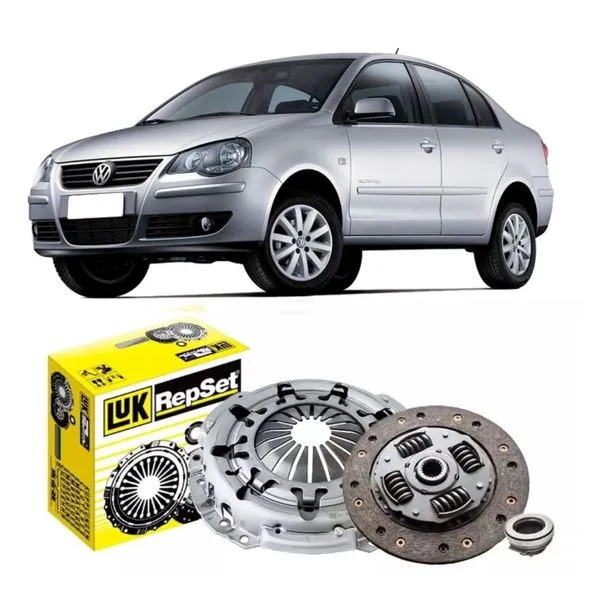 Kit Embreagem Volkswagen Polo Classic 1.6 8V 2002 a 2009 Luk 620 3127 00 0