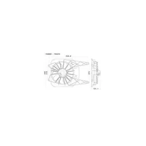 Radiador Agua S/ Ar 700865R Valeo