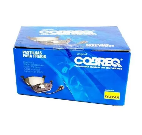 Pastilha De Freio Ducato Dianteira Cobreq N596 Com Alarme Sistema Bosch Jogo