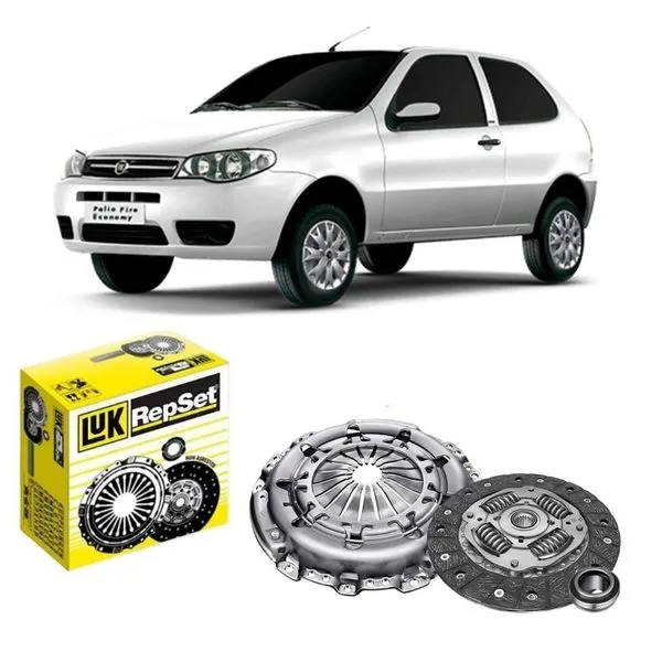 Kit Embreagem Fiat Palio 1.4 8V 2007 a 2023 Luk 619 3015 00 0