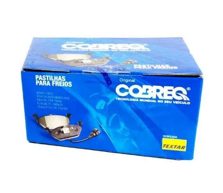 Pastilha De Freio Master Traseira Cobreq N451 Com Alarme Sistema Bosch Jogo