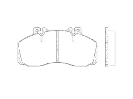 Lona De Freio 7500 4.3 Dianteira Ou Traseira 1X L219X Lonaflex