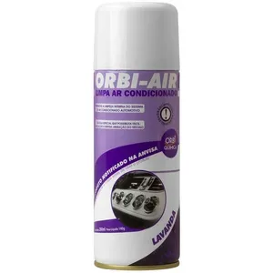 Limpa Ar Condicionado Orbi Air Lavanda Aerossol 200Ml 140G 5978 Orbi Quimica