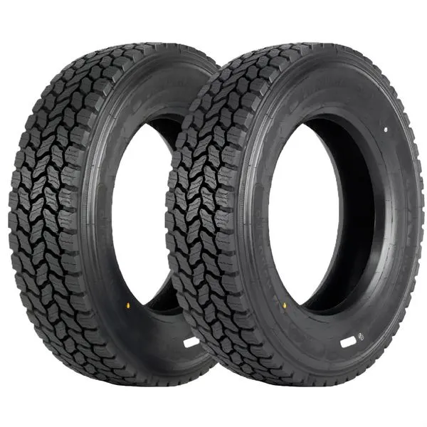 Kit 2 Pneus Aro 17.5 Xbri Robusto A2 235/75R17.5 143/141J