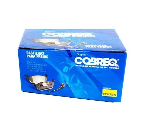 Pastilha De Freio Accord Dianteira Cobreq N1316 Com Alarme Sistema Akebono Jogo