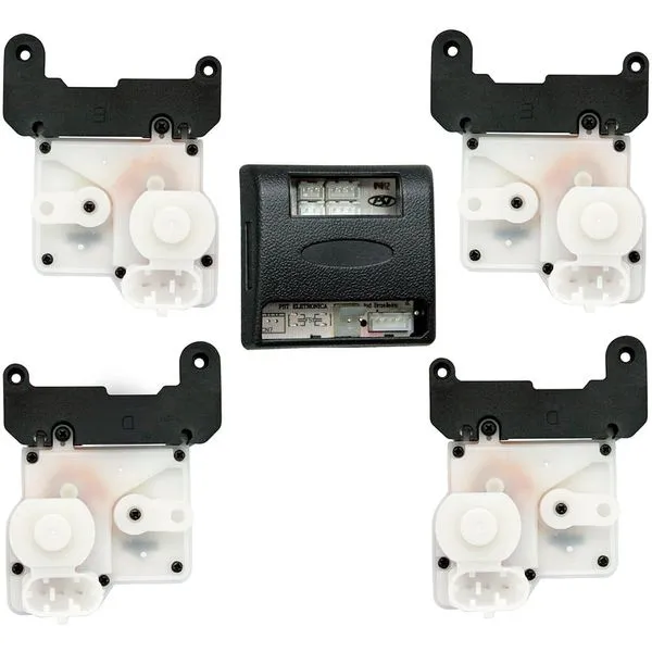 Kit Trava Elétrica Pósitron 4 Portas Vw Gol Voyage 2008 A 2016