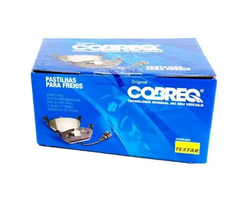 Pastilha De Freio Xtz Fazer Traseira Cobreq N946 Sem Alarme Jogo
