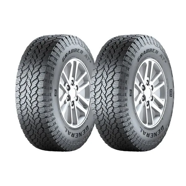 Kit 2 Pneus Aro 16 General Tire Grabber At3 205/60R16 92H