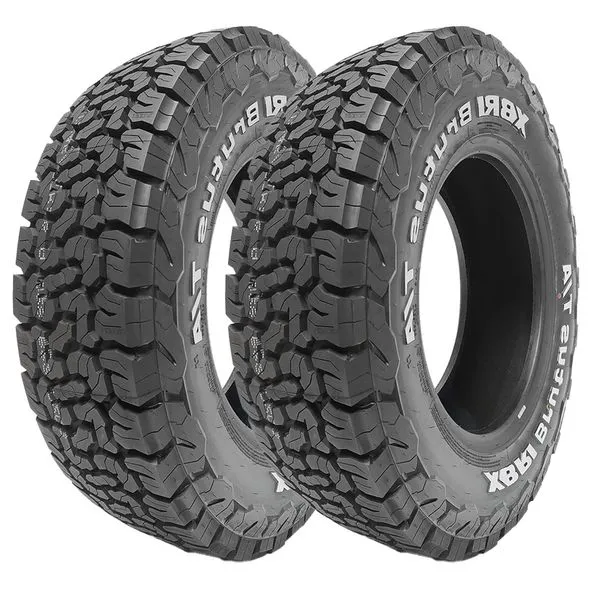 Kit 2 Pneus Aro 18 Xbri Brutus T/A 265/70R18 124/121R