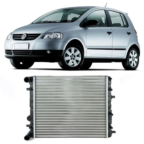 Radiador De Motor Valeo 732863R Vw Fox Polo Manual Sem Ar