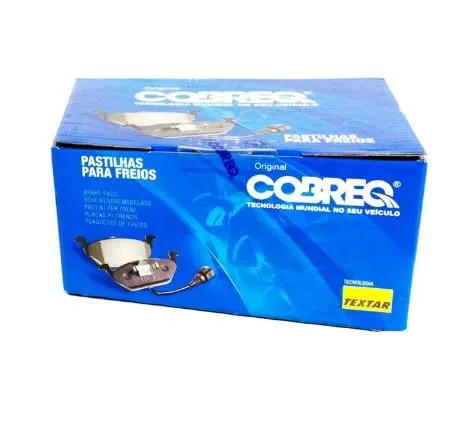 Pastilha De Freio Asx Outlander Dianteira Cobreq N1446 Com Alarme Sistema Sumitomo Jogo