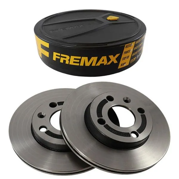 Par Disco Freio Onix Plus (2019 - 2026) Dianteiro Ventilado Sem Cubo 256Mm 4 Furos Bd3548 Fremax