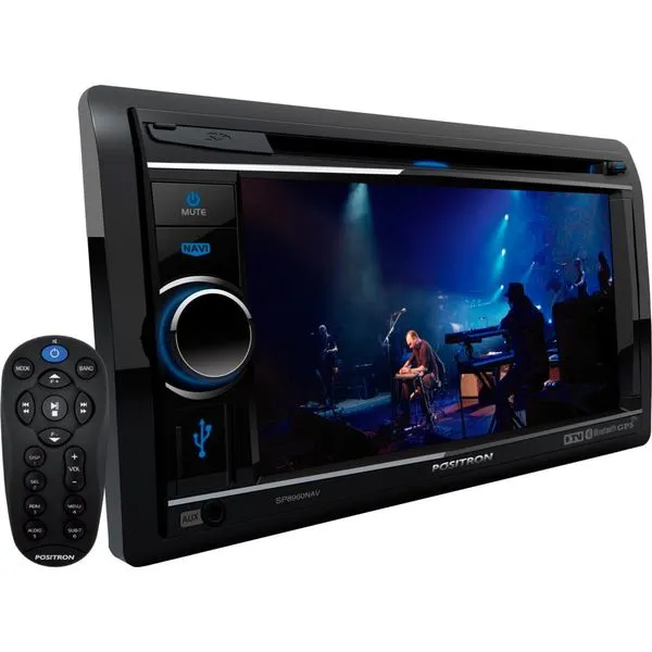 DVD Automotivo Positron, Bluetooth, Receptor de TV Digital, Tela de 6.1'' - SP8960NAV