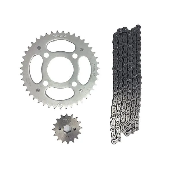 Kit Relação Honda Cg 125 Titan Fan De 2004 A 2015 Nakata Tm10120