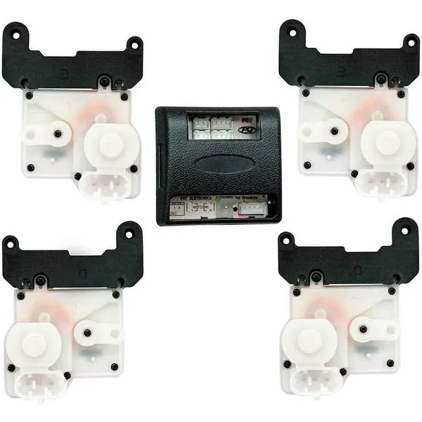 Kit Trava Elétrica Pósitron 4 Portas Peugeot 206 2003 A 2008