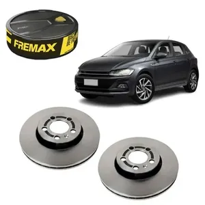 Par Disco Freio Polo Mpi (2018 - 2024) Dianteiro Ventilado Sem Cubo 276Mm 5 Furos Bd5648 Fremax