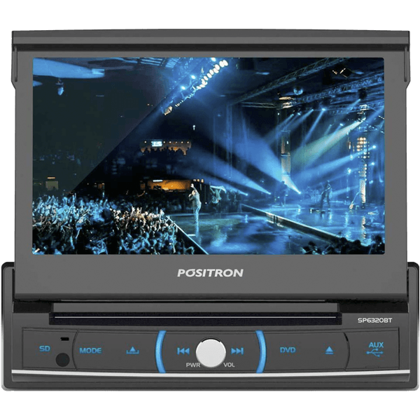 DVD Automotivo Pósitron, Bluetooth, USB, Tela de 7'' - SP6320 BT