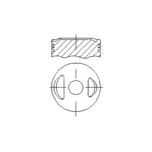 Kit Motor Pistao/Camisa/AneiSEMPino K9350 Metal Leve