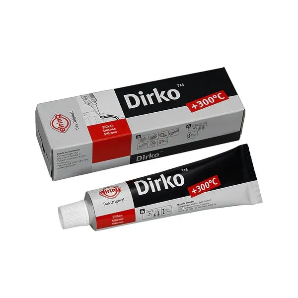 Silicone Adesivo/Vedante Dirko Preto Liquido 70Ml 700620 Elring