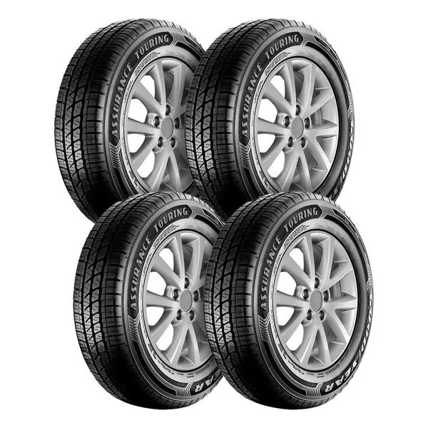 Kit 4 Pneus Aro 14 Goodyear Assurance 185/65R14 86T