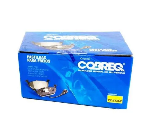 Pastilha De Freio Cb Vtr Dianteira Cobreq N926 Sem Alarme Jogo