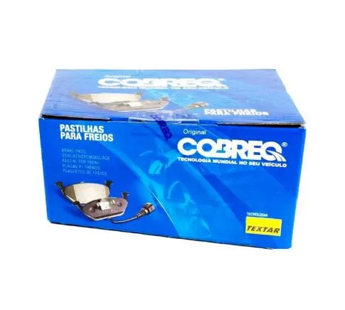 Pastilha De Freio Pcx Dianteira Cobreq N1802 Sem Alarme Sistema Teves Jogo