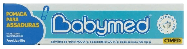 Pomada para Assadura Babymed Menino Azul 45g