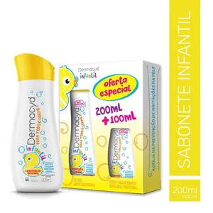 Kit Sabonete Dermacyd Infantil 200Ml+Infantil 100Ml 300ml