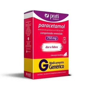 Paracetamol 750Mg 20Cpr Prati