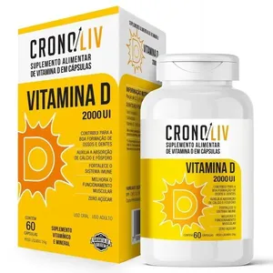 Cronoliv Vitamina D3 2000Ui 60 Cápsulas