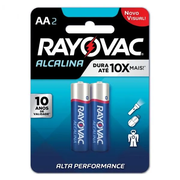 Rayovac Pilha Pequena AA/2