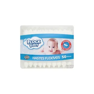 Hastes Flexíveis Flock Baby 50 Unidades