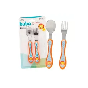 Kit De Talher Infantil Leãozinho Buba 10678