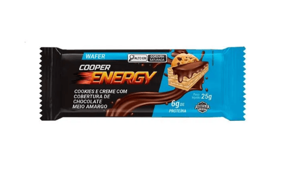 COOPER ENERGY COOKIES E CREME WAFER 25G