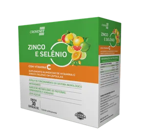 Cronovit Vitamina C, Zinco E Selênio 30 Cápsulas Gel