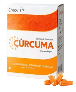 GEOVIT Cúrcuma 500mg 60 Cápsulas