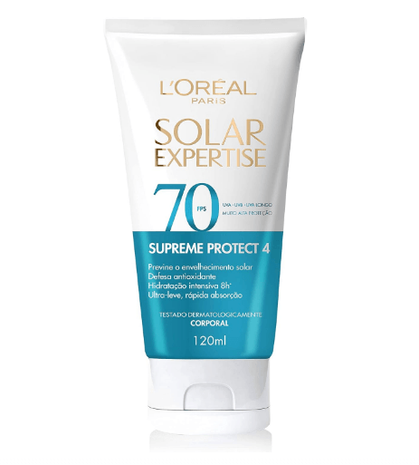 Protetor Solar Corporal L'Oréal Paris Solar Expertise FPS 70 120ml