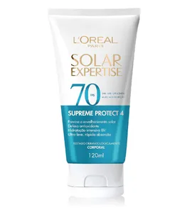 Protetor Solar Corporal L'Oréal Paris Solar Expertise FPS 70 120ml