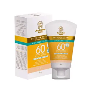 Protetor Solar Facial Australian Gold FPS 60 Cor 01 40g
